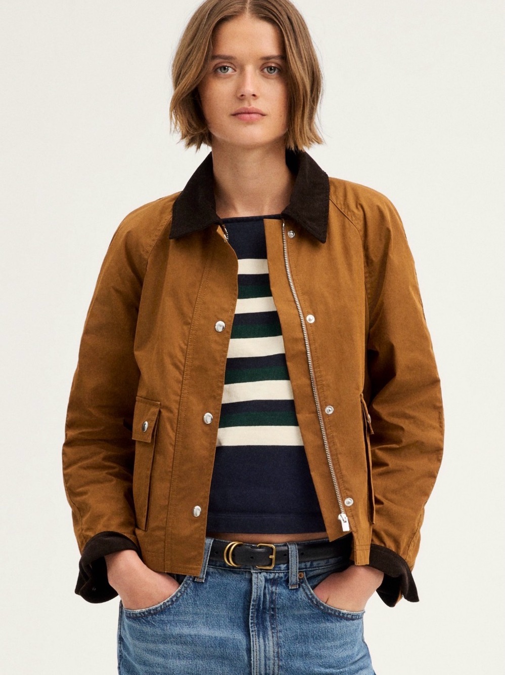 NWT Madewell The Billie Short Jacket